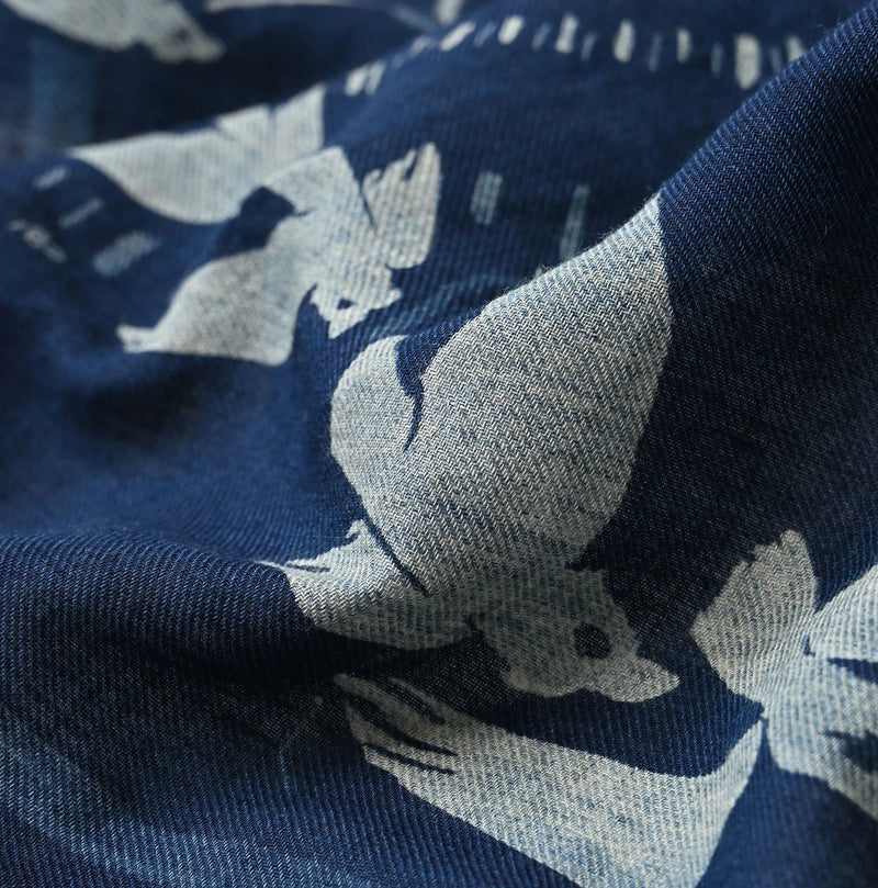 45R Indigo Cruise Map Bandana - Image 2
