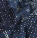 45R Gauze Bandana Dot Stole