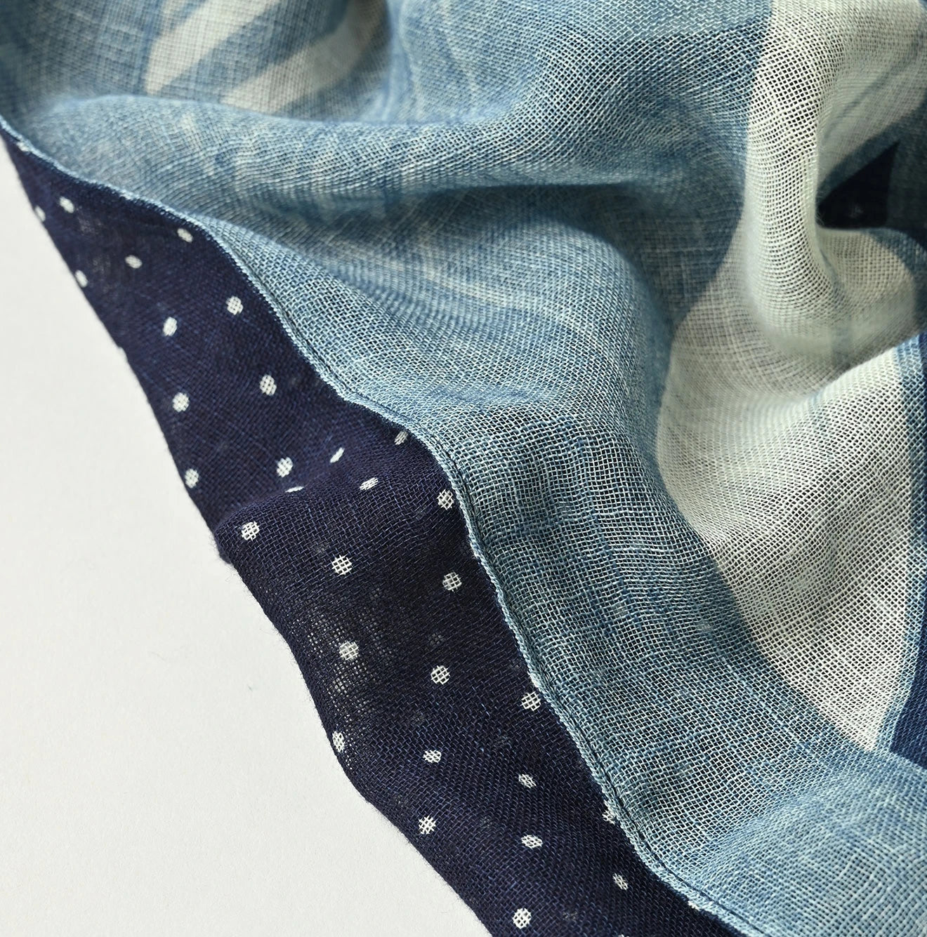 45R Gauze Bandana Dot Stole - Image 11