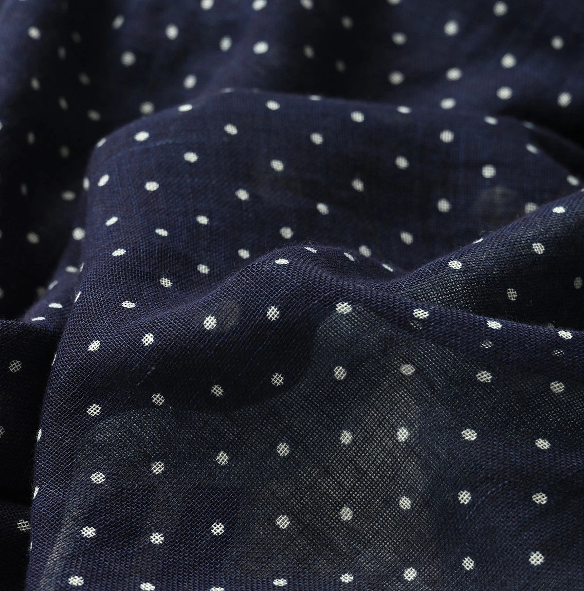 45R Gauze Bandana Dot Stole
