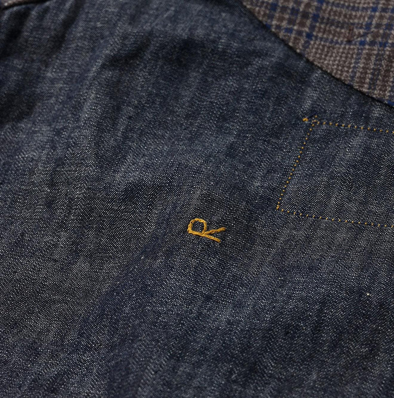 Yorimoku Cotton Tweed 908 4pocket Vest - 45R by 45rpm studio
