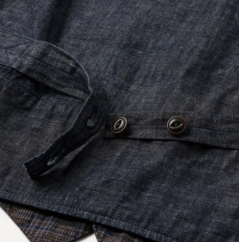 Yorimoku Cotton Tweed 908 4pocket Vest - 45R by 45rpm studio
