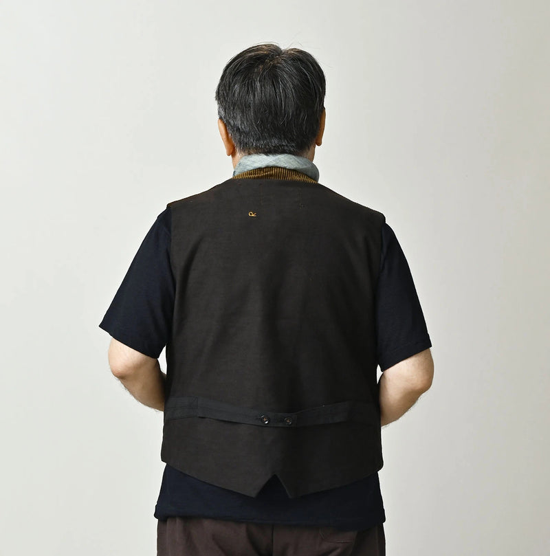 45R Selvage Corduroy 908 Miyuki Vest - Image 7