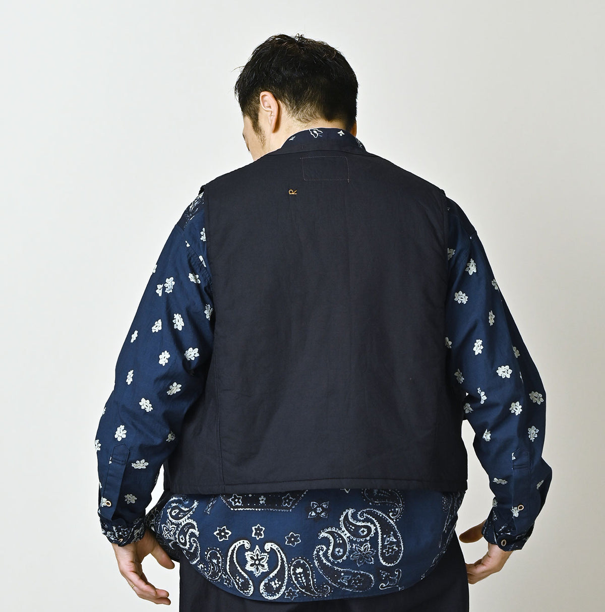 Indigo Light Back Sateen 908 Hunting Vest