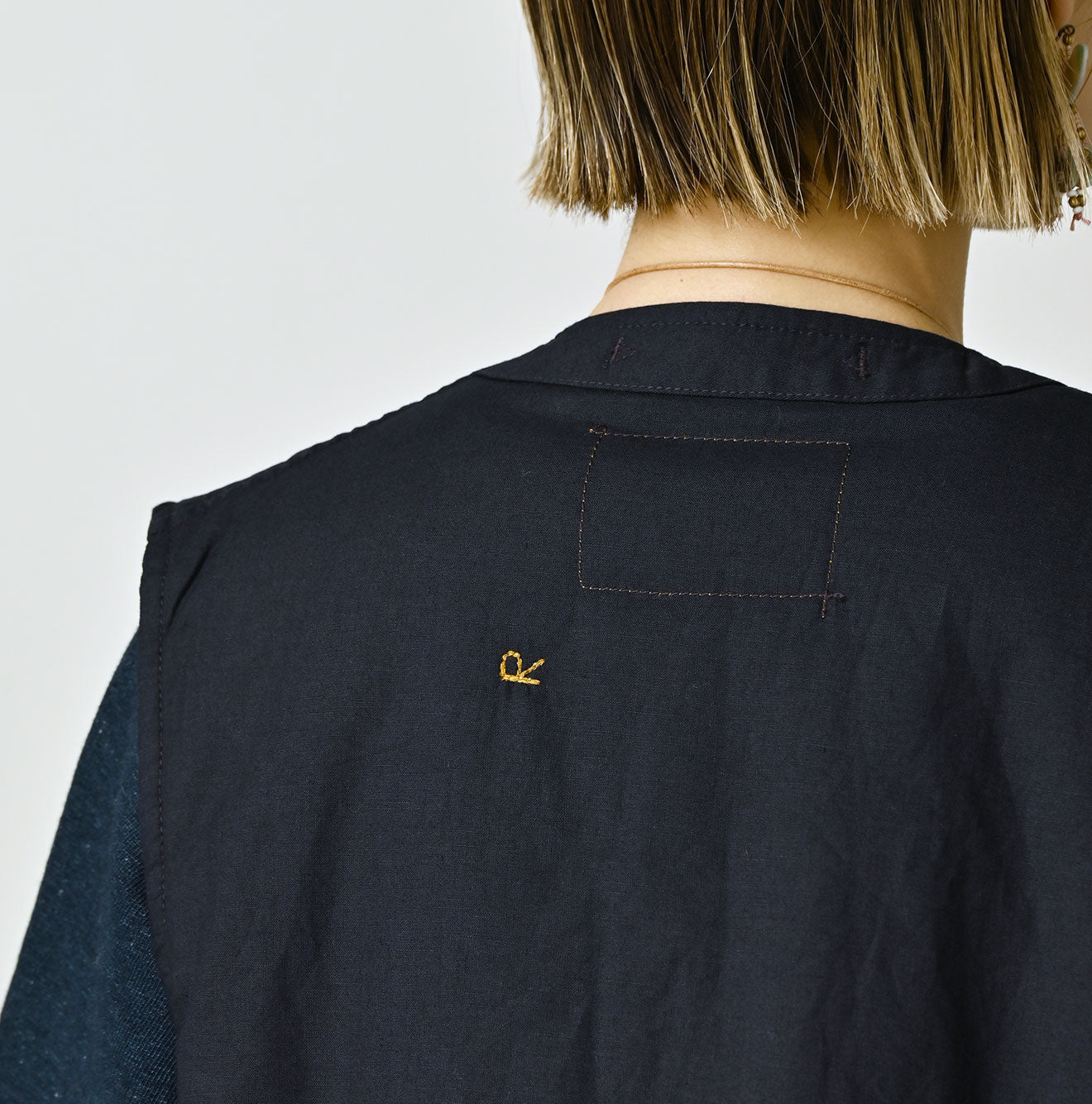 Indigo Light Back Sateen 908 Hunting Vest - Image 13