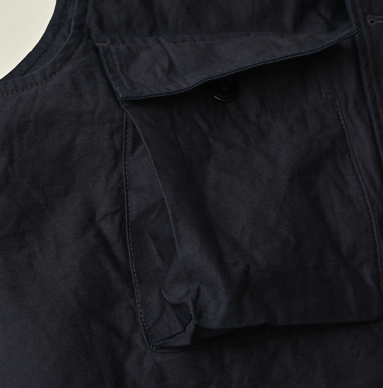 Indigo Light Back Sateen 908 Hunting Vest - Image 19