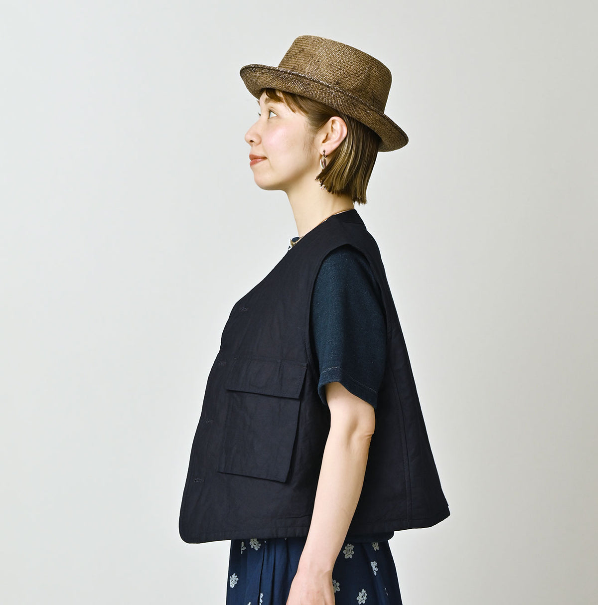Indigo Light Back Sateen 908 Hunting Vest