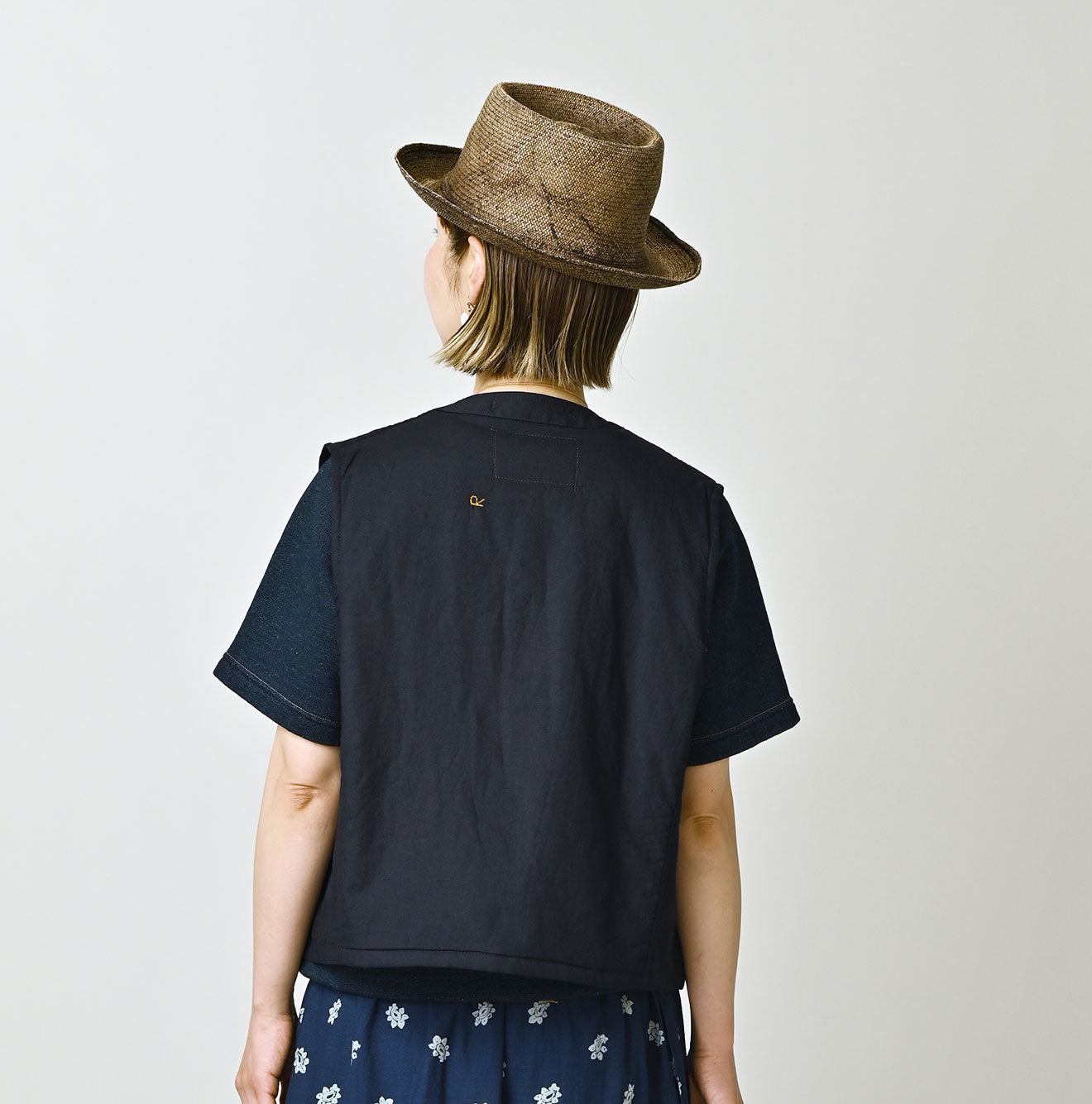 Indigo Light Back Sateen 908 Hunting Vest - Image 6