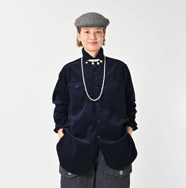 45R Mijin Corduroy 908 Gacha Pocket Shirt