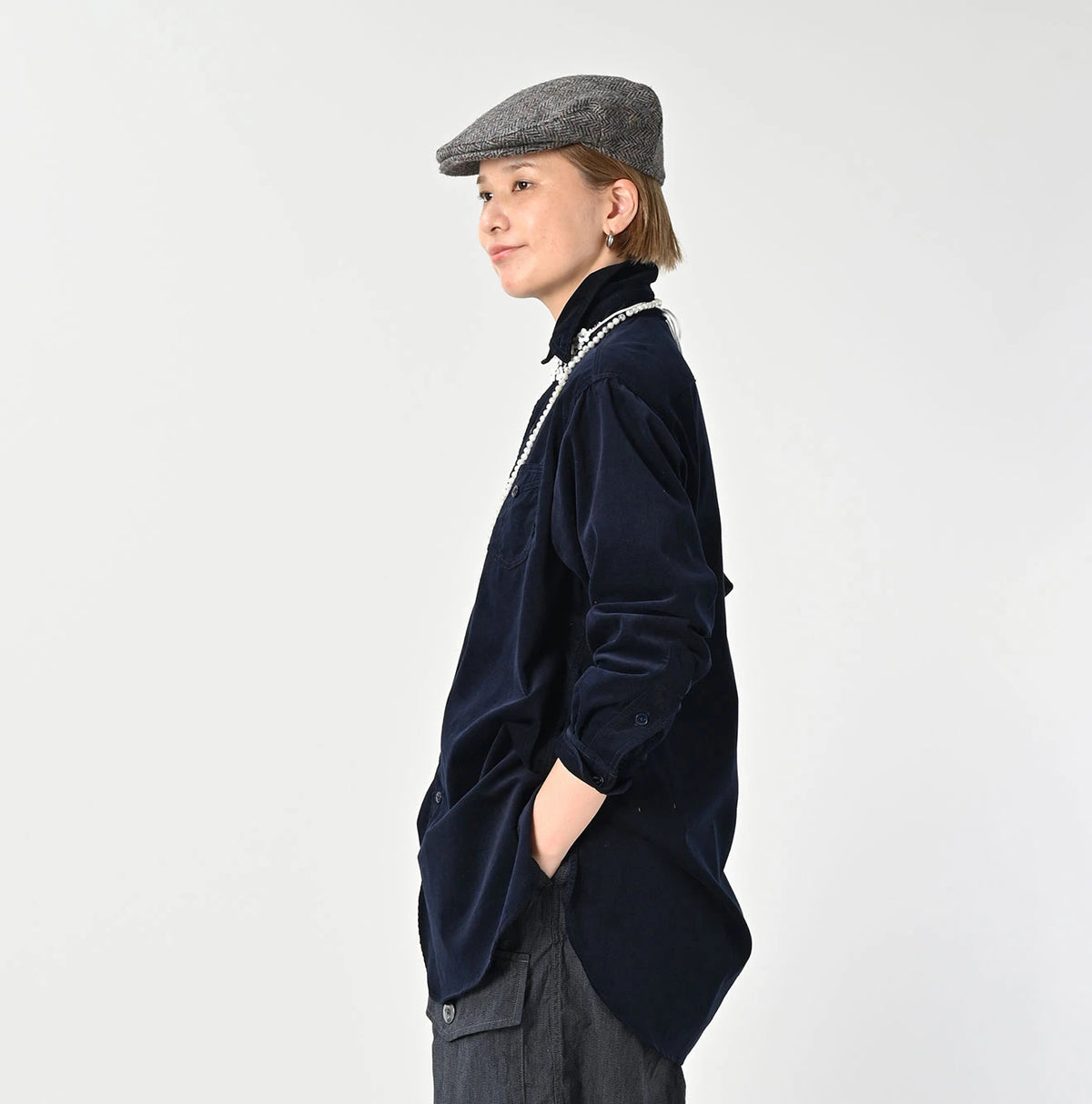 45R Mijin Corduroy 908 Gacha Pocket Shirt - Image 6
