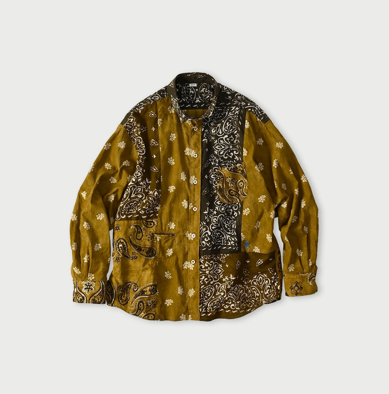 45R Bandana Mix 908 Ocean Buttondown Shirt - Image 1