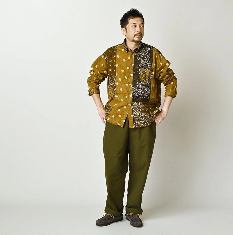 45R Bandana Mix 908 Ocean Buttondown Shirt - Image 3