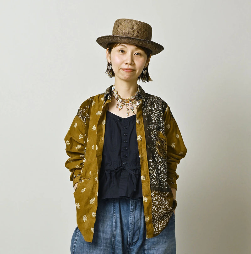 45R Bandana Mix 908 Ocean Buttondown Shirt - Image 4