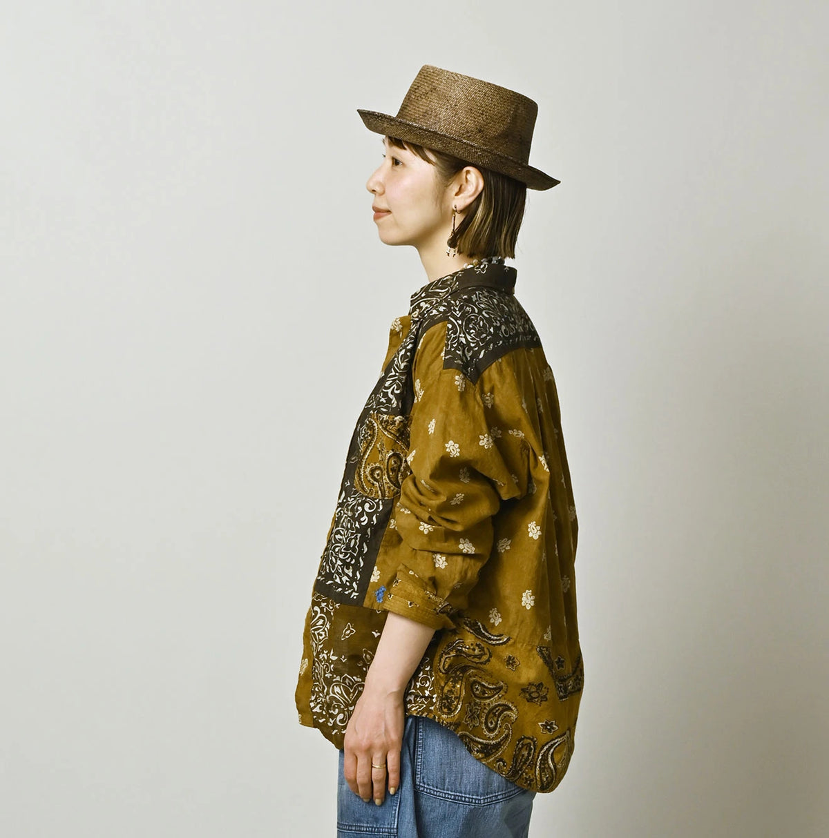 45R Bandana Mix 908 Ocean Buttondown Shirt