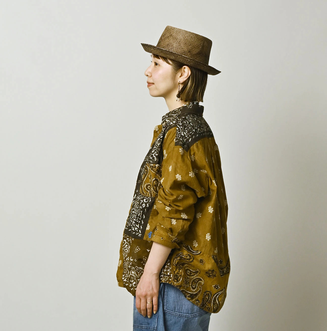 45R Bandana Mix 908 Ocean Buttondown Shirt - Image 5