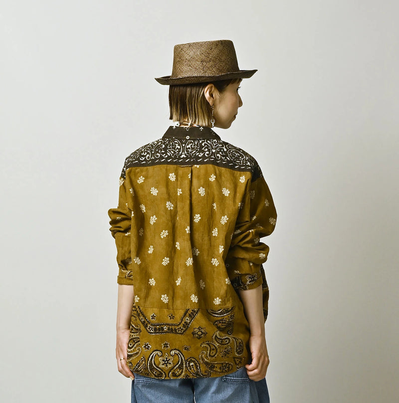 45R Bandana Mix 908 Ocean Buttondown Shirt - Image 6
