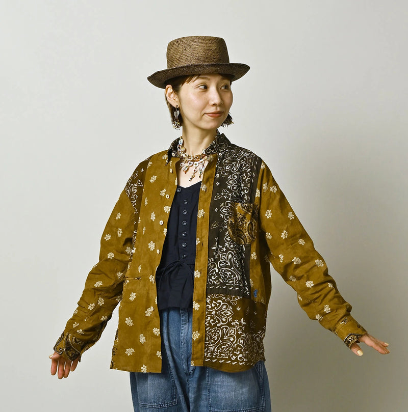45R Bandana Mix 908 Ocean Buttondown Shirt - Image 7