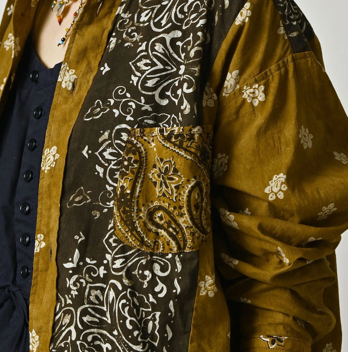 45R Bandana Mix 908 Ocean Buttondown Shirt