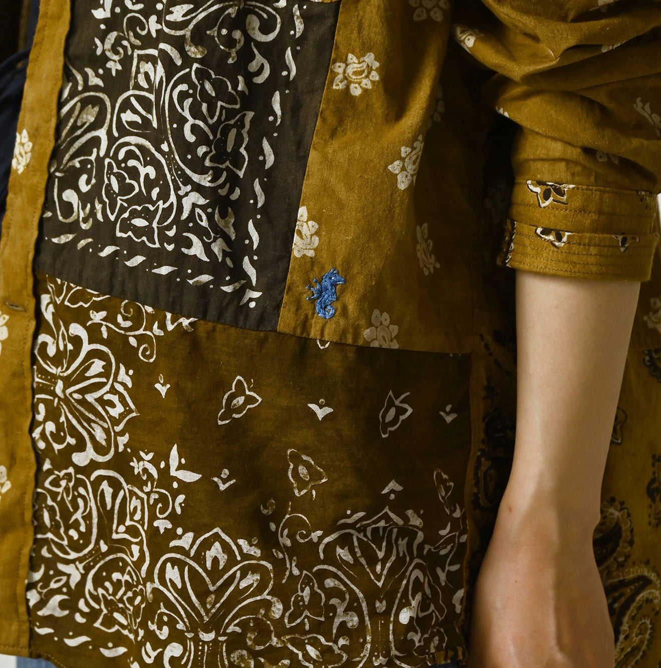 45R Bandana Mix 908 Ocean Buttondown Shirt - Image 13