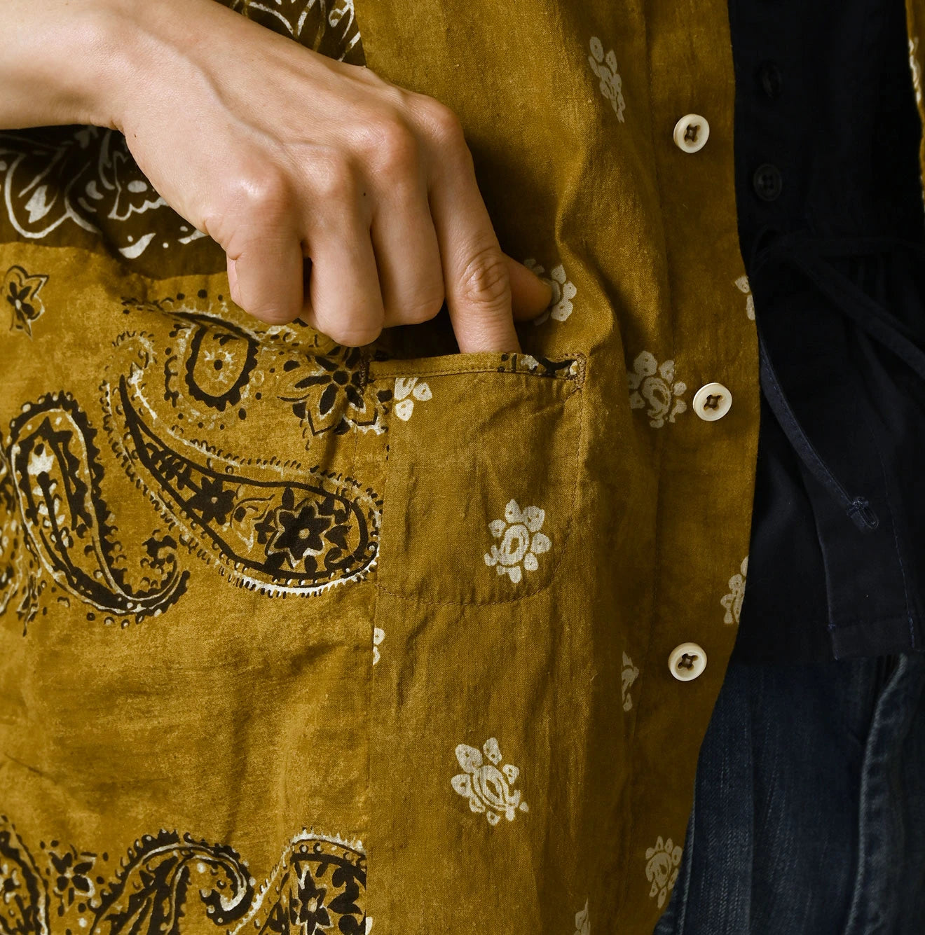 45R Bandana Mix 908 Ocean Buttondown Shirt - Image 14