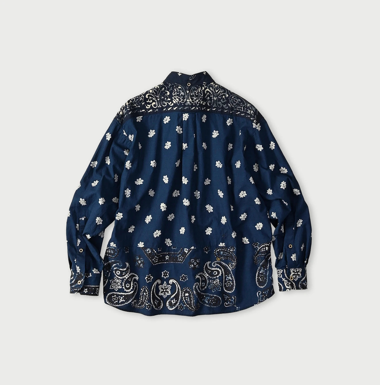 45R Indigo 908 Bandana Mix Ocean Shirt - Image 16