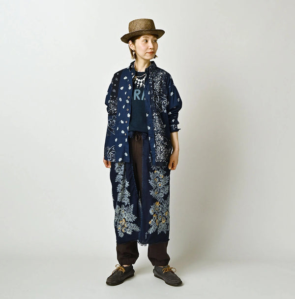 45R Indigo 908 Bandana Mix Ocean Shirt