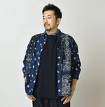45R Indigo 908 Bandana Mix Ocean Shirt