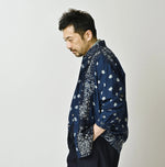 45R Indigo 908 Bandana Mix Ocean Shirt