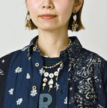 45R Indigo 908 Bandana Mix Ocean Shirt