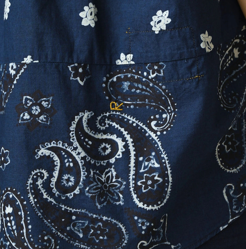 45R Indigo 908 Bandana Mix Ocean Shirt - Image 15