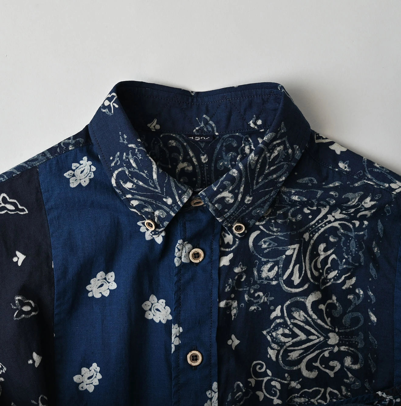 45R Indigo 908 Bandana Mix Ocean Shirt - Image 17