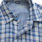 Indigo Fuwafuwa Double-woven 908 Country Shirt