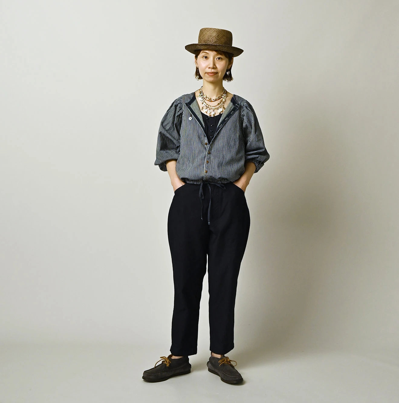 45R Indigo Light Back Sateen 908 Murahikohime - Image 2