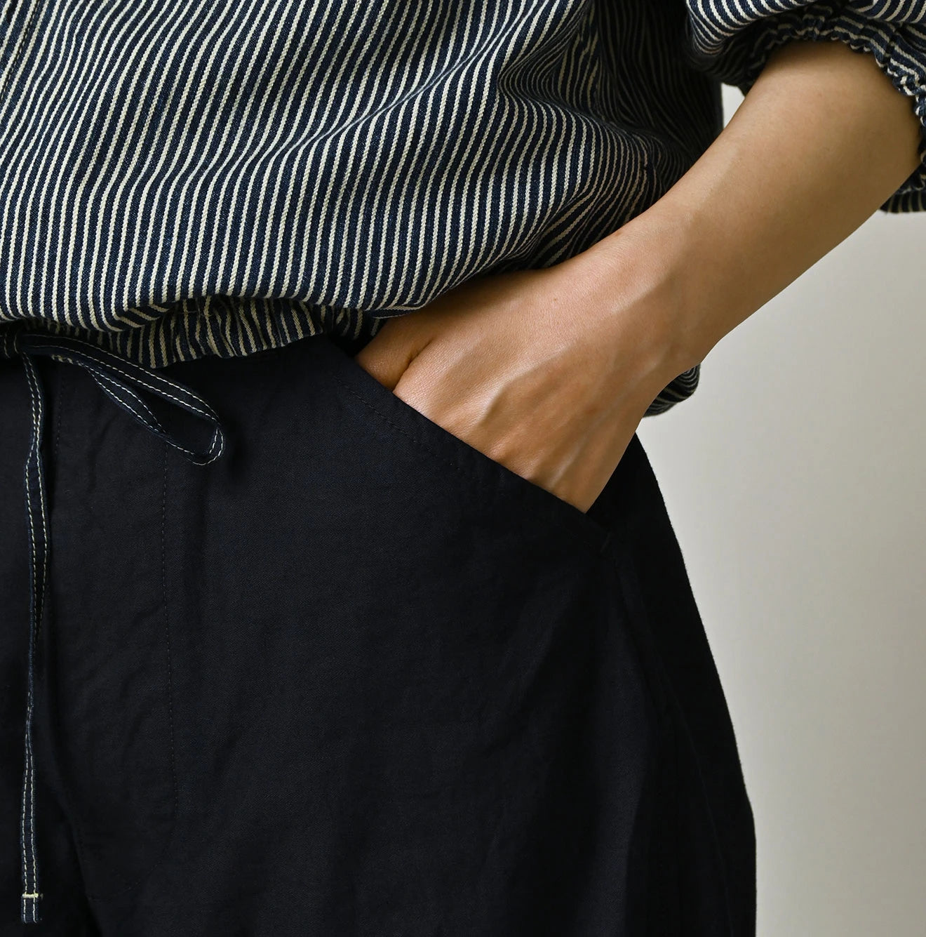 45R Indigo Light Back Sateen 908 Murahikohime - Image 11