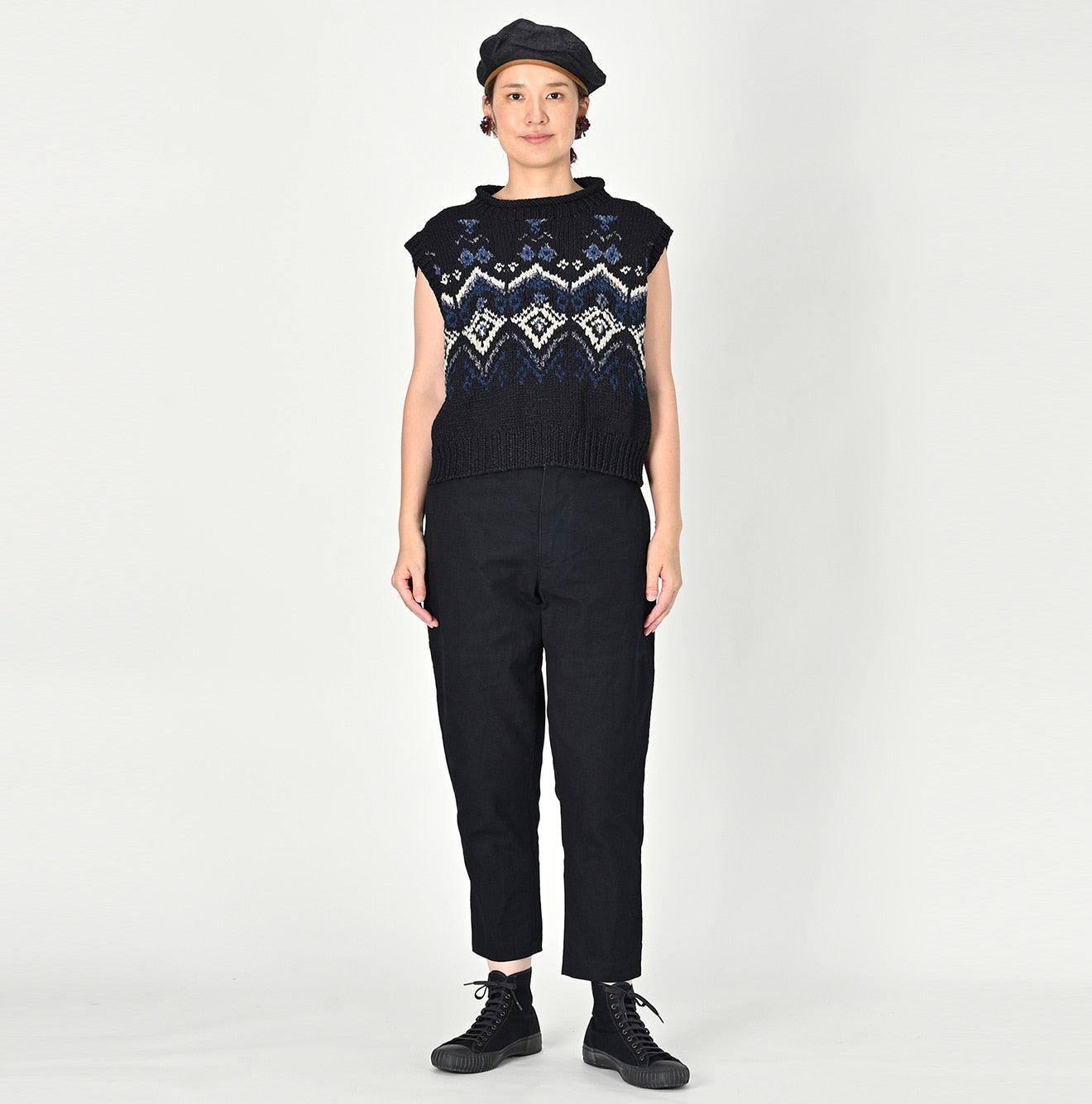 Indigo High Density Duck 908 jodhpurs Pants - 45R by 45rpm studio - Image 8