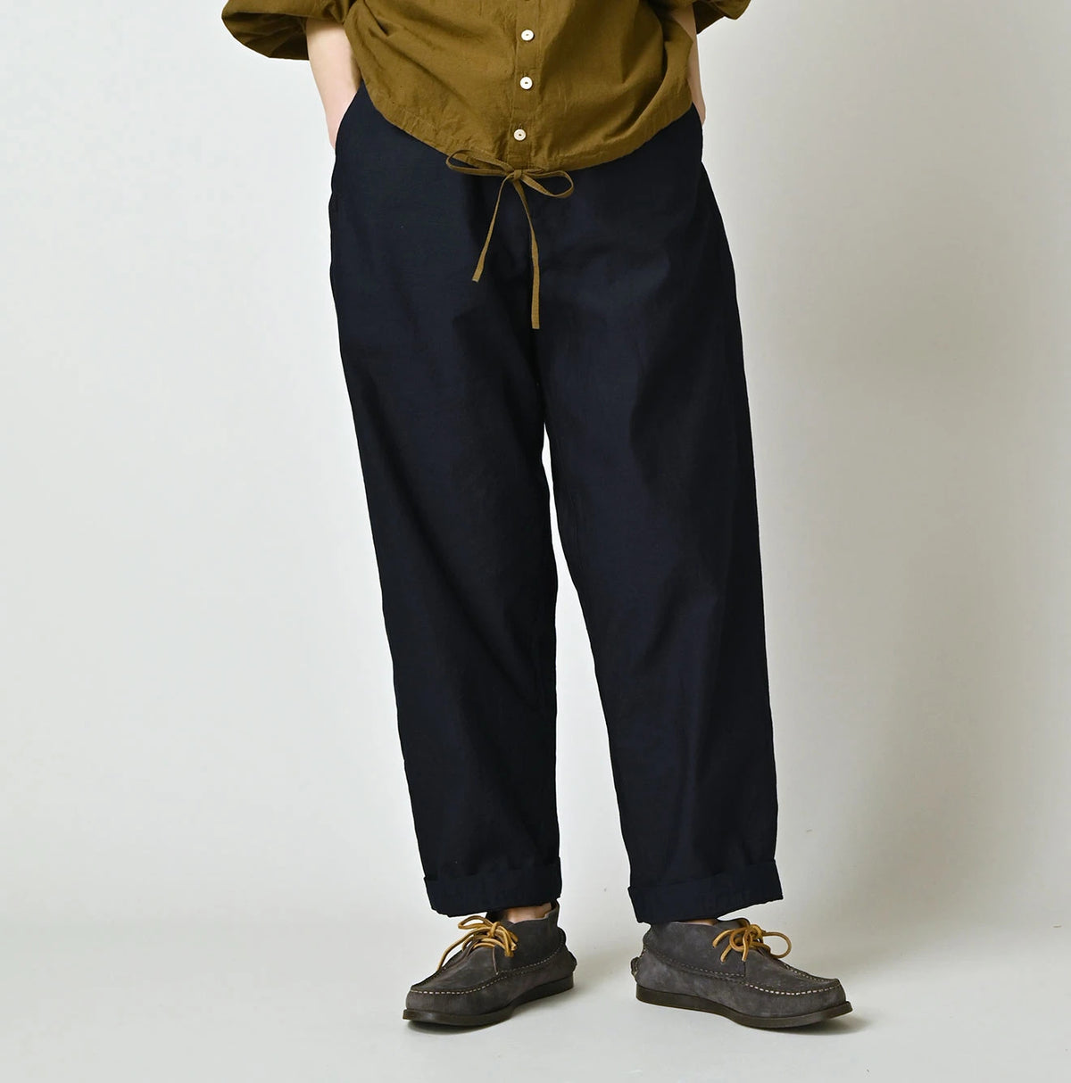 45R Indigo Light Back Sateen 908 Nîmes Pants