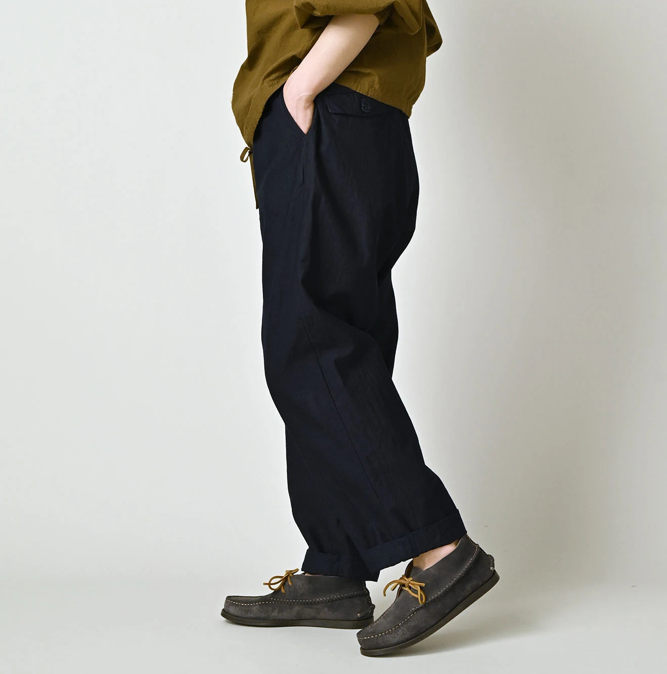 45R Indigo Light Back Sateen 908 Nîmes Pants - Image 5