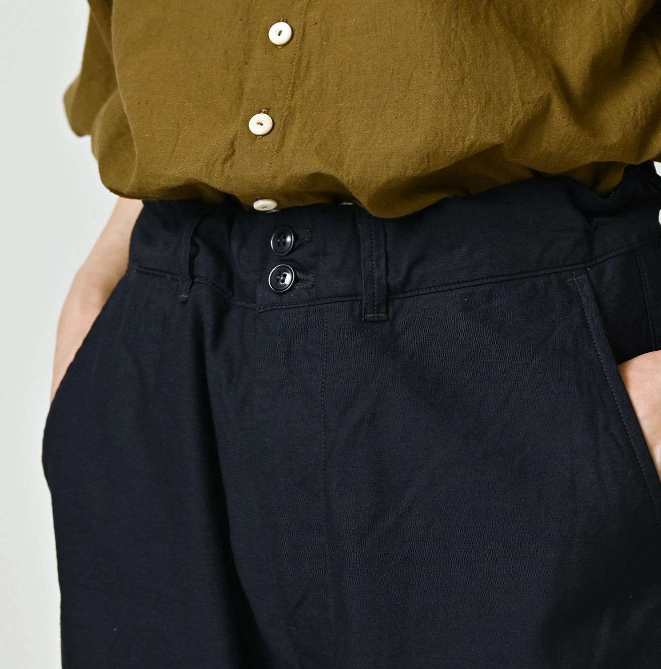 45R Indigo Light Back Sateen 908 Nîmes Pants - Image 10