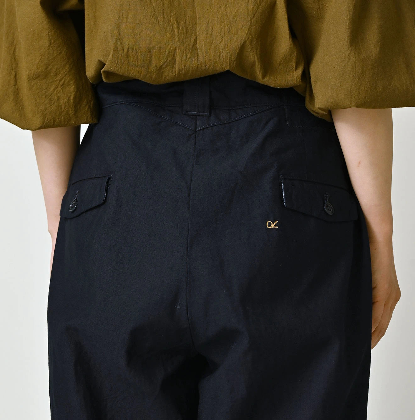 45R Indigo Light Back Sateen 908 Nîmes Pants - Image 12