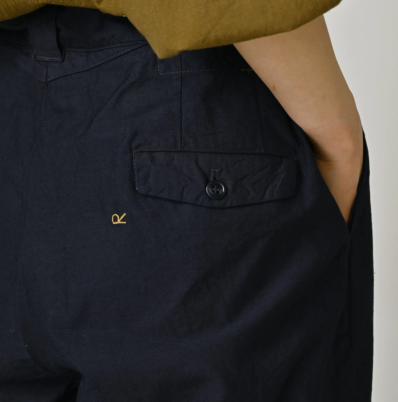 45R Indigo Light Back Sateen 908 Nîmes Pants - Image 13