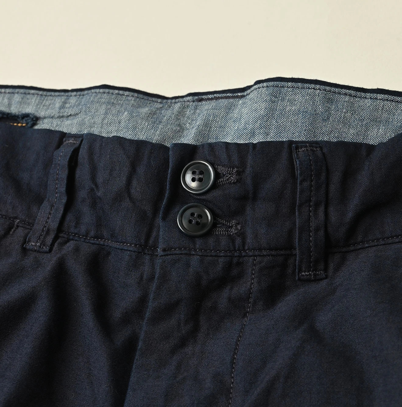 45R Indigo Light Back Sateen 908 Nîmes Pants - Image 16
