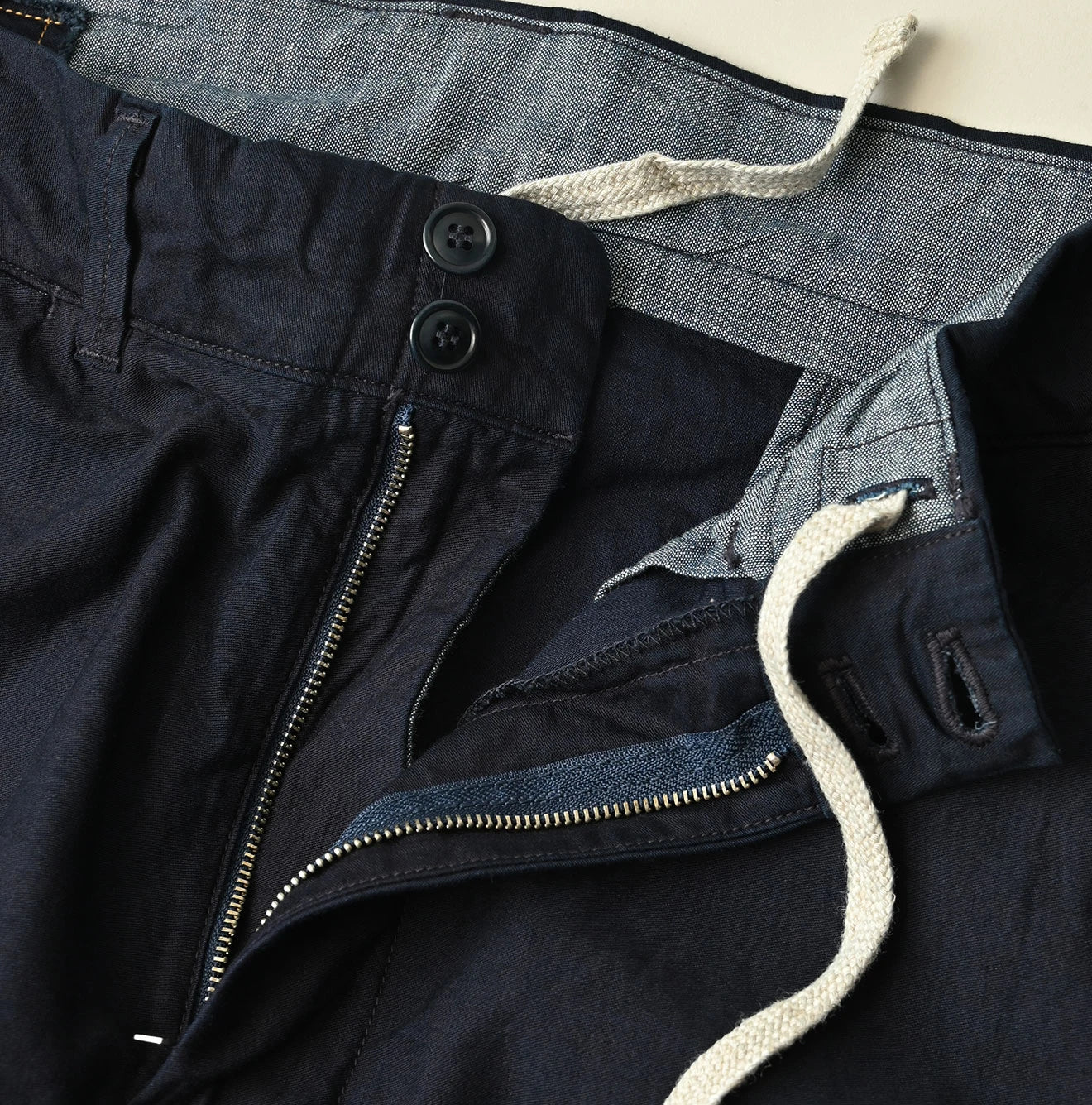 45R Indigo Light Back Sateen 908 Nîmes Pants - Image 18