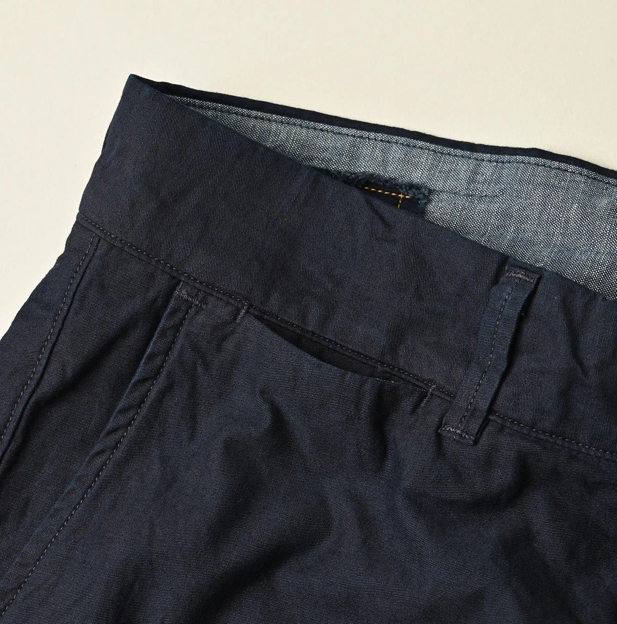 45R Indigo Light Back Sateen 908 Nîmes Pants