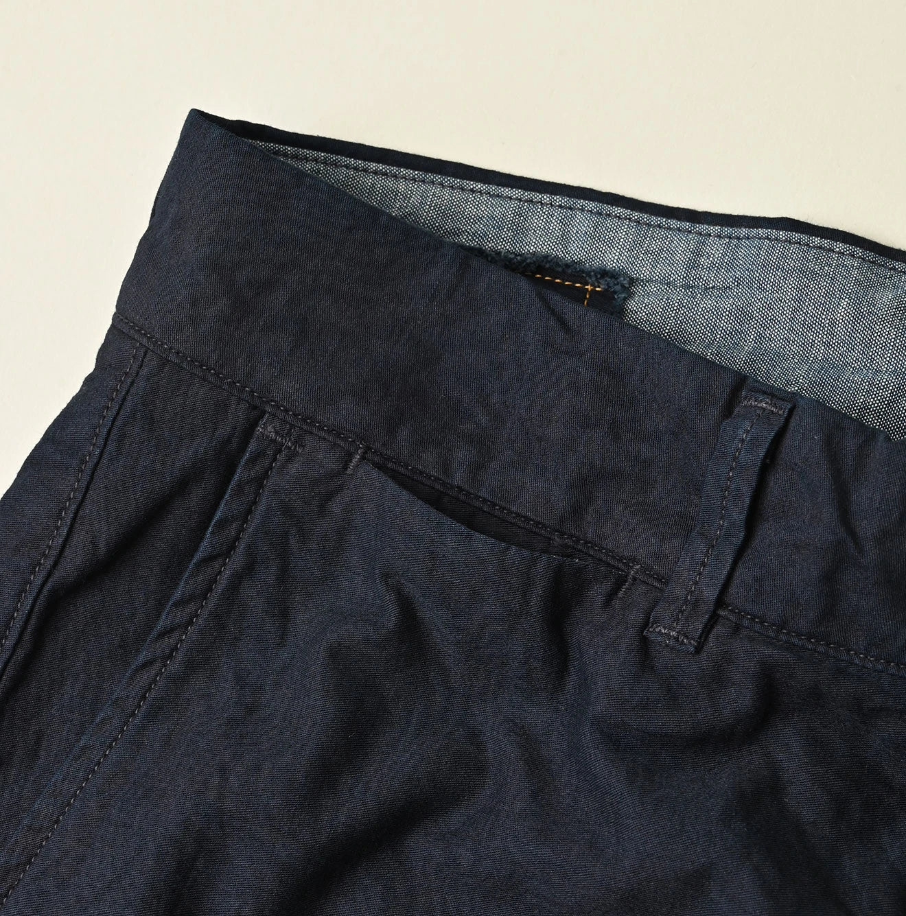 45R Indigo Light Back Sateen 908 Nîmes Pants - Image 19