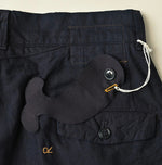 45R Indigo Light Back Sateen 908 Nîmes Pants