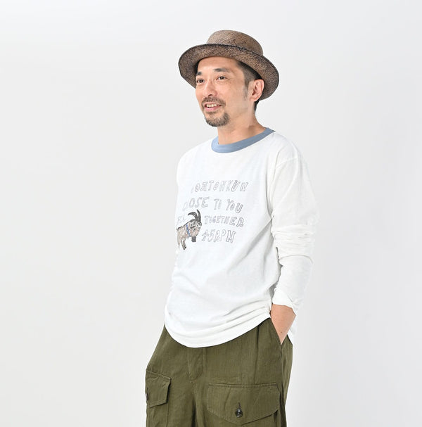 45R Betouch Goaton 908 Cleric T-shirt (White)