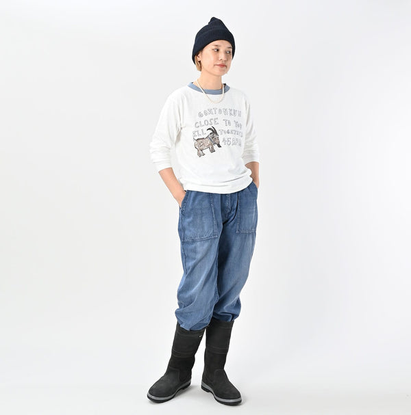 45R Betouch Goaton 908 Cleric T-shirt (White)