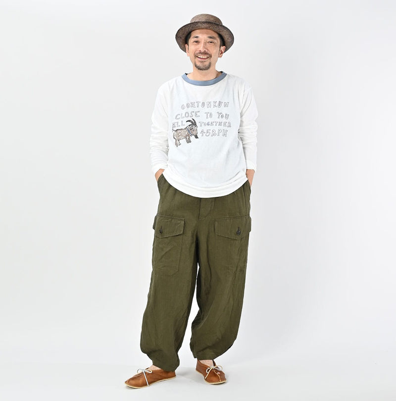 45R Betouch Goaton 908 Cleric T-shirt (White)