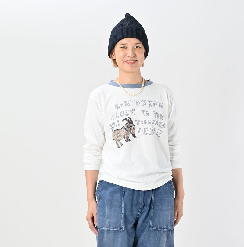 45R Betouch Goaton 908 Cleric T-shirt (White)