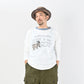 45R Betouch Goaton 908 Cleric T-shirt (White)
